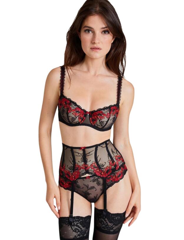 Aubade A Fleur De Toi Half Cup Bra Rouge Prodigieux