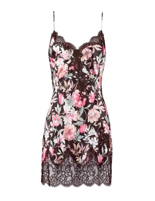 Aubade Toi Mon Amour Nightie Pivoine Noire