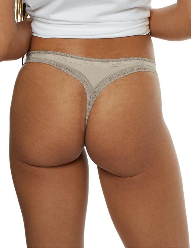 Calvin Klein Bottoms Up Refresh Thong 3Pk Minimal Snake Pink/Dove/Coral