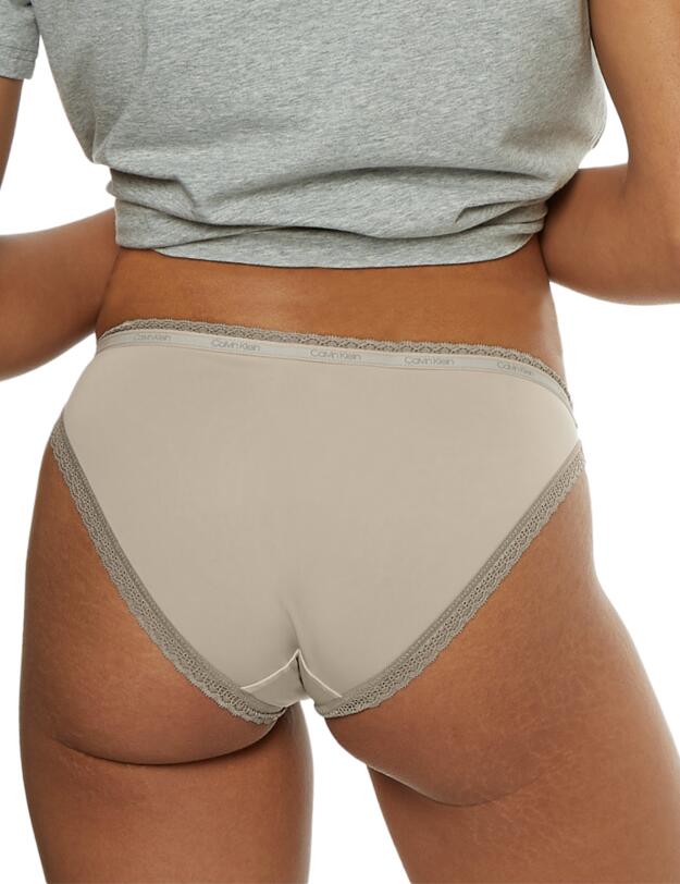 Calvin Klein Bottoms Up Refresh Bikini 3Pk Minimal Snake Pink/Dove/Coral