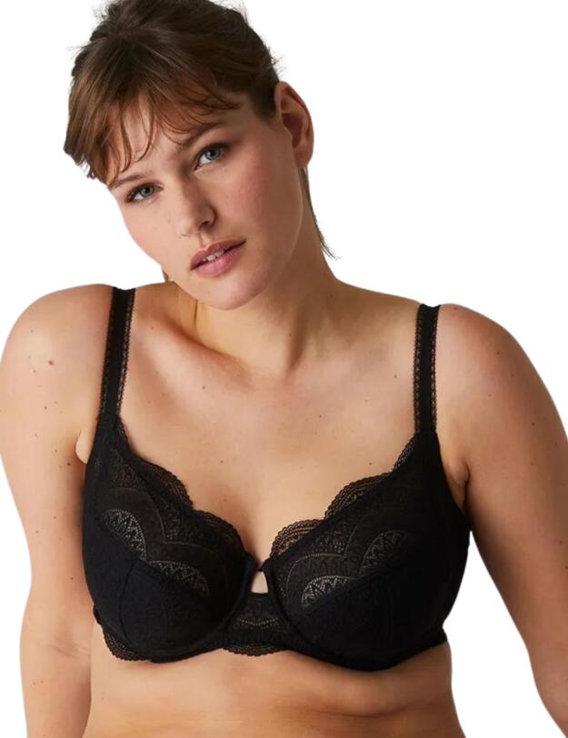 Simone Perele Karma Full Cup Support Bra Black