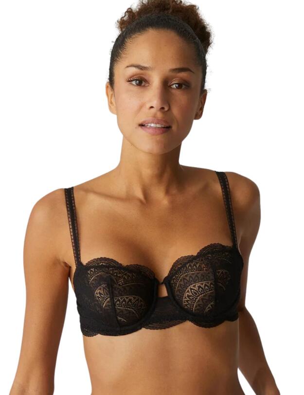 Simone Perele Karma Half Cup Bra Black