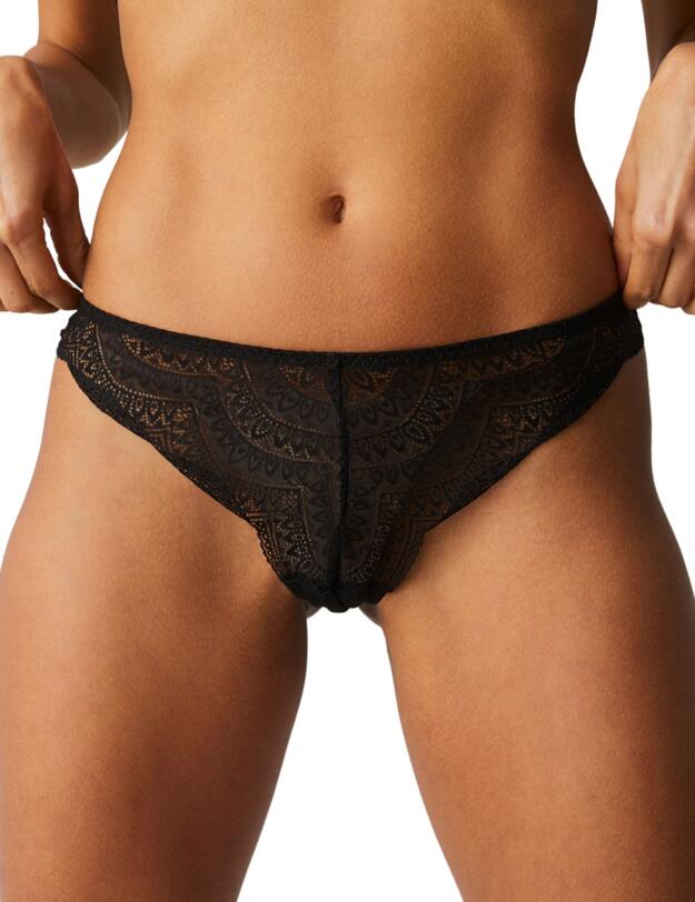 Simone Perele Karma Tanga Black
