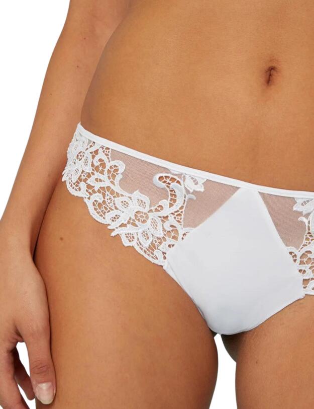 Simone Perele Saga Thong White