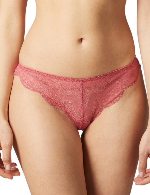 Simone Perele Karma Tanga Brief Blush Pink 