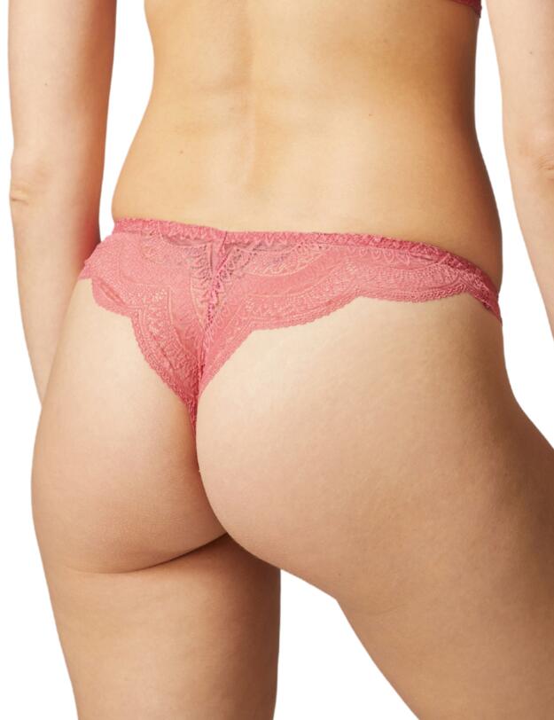 Simone Perele Karma Tanga Brief Blush Pink 