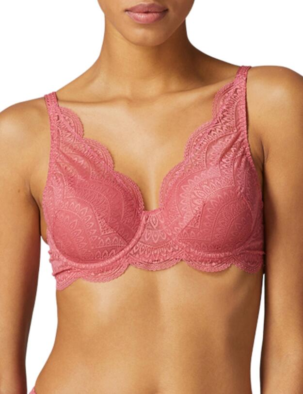 Simone Perele Karma 3D Spacer Moulded Bra Blush Pink 
