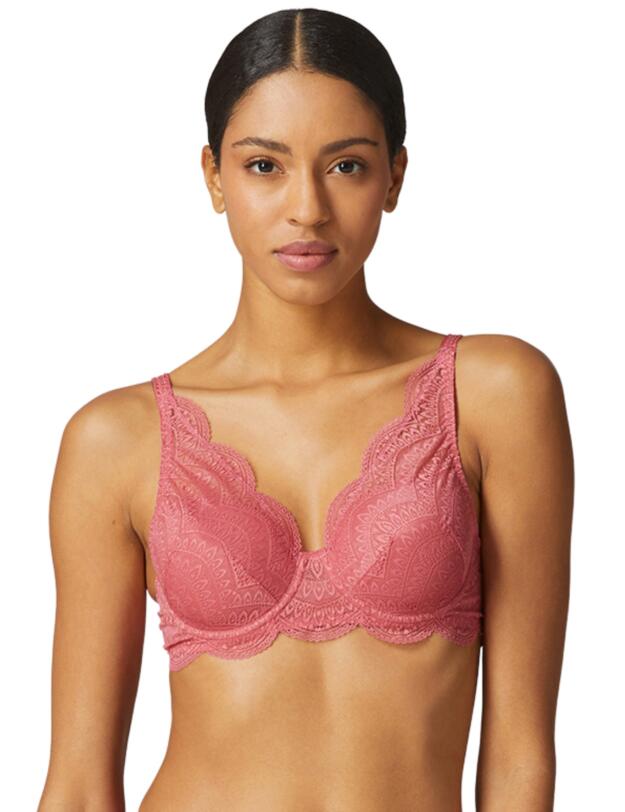 Simone Perele Karma 3D Spacer Moulded Bra Blush Pink 