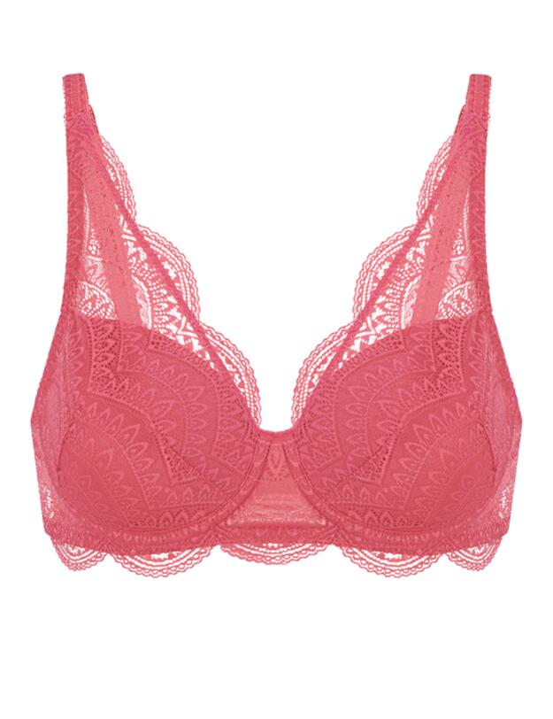 Simone Perele Karma 3D Spacer Moulded Bra Blush Pink 