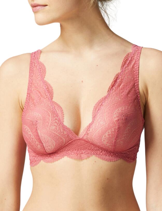 Simone Perele Karma Soft Cup Triangle Bra Blush Pink 