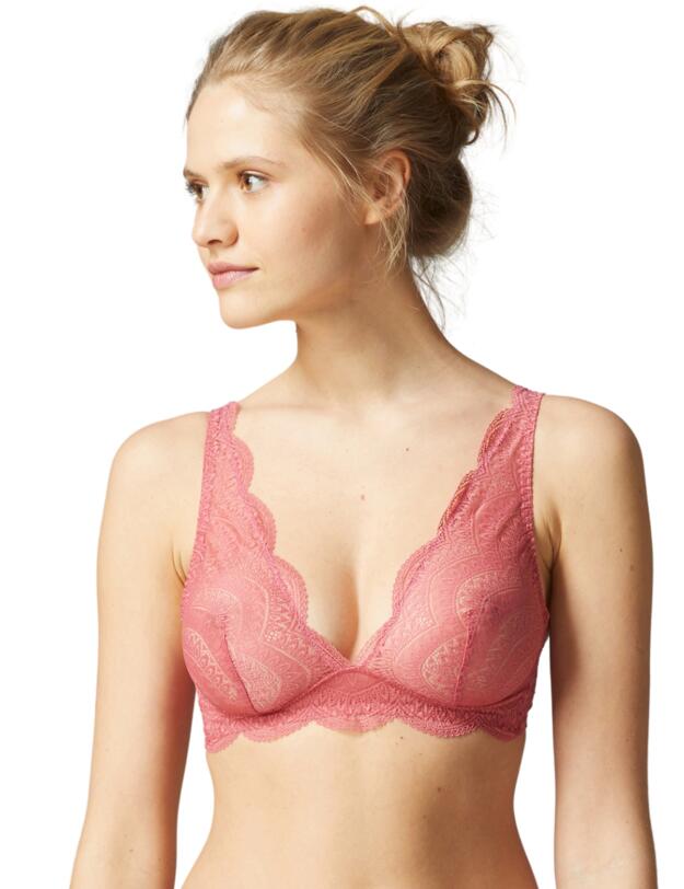 Simone Perele Karma Soft Cup Triangle Bra Blush Pink 