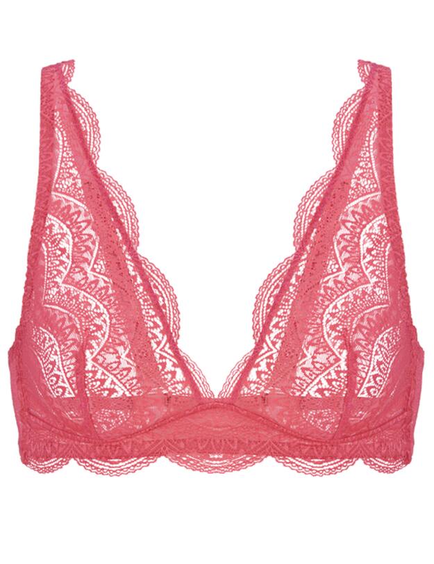 Simone Perele Karma Soft Cup Triangle Bra Blush Pink 