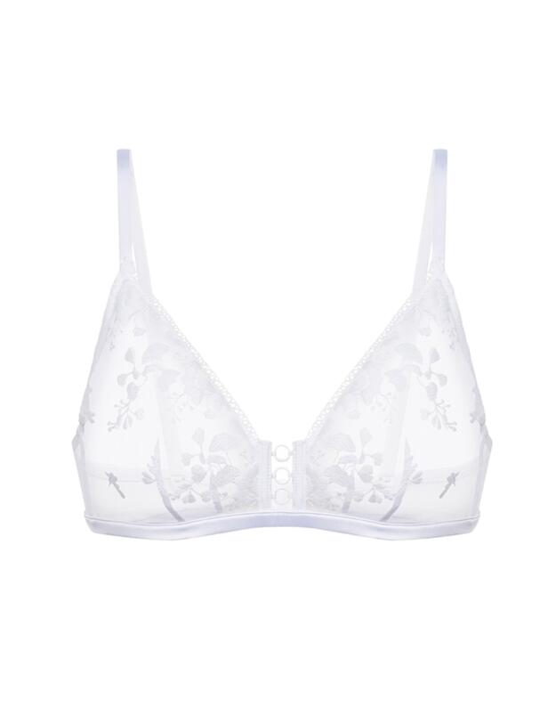 Simone Perele Orphee Plunge Full Cup Bra White 