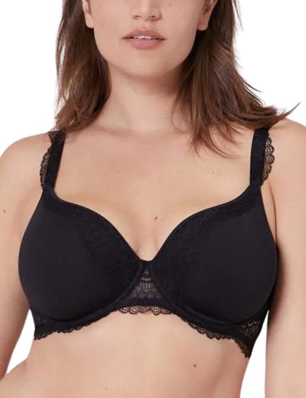 Simone Perele Eclat 3D Spacer Shaped Underwired Bra Black 