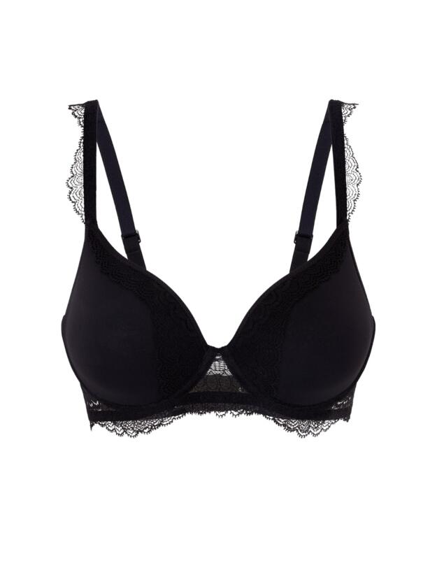 Simone Perele Eclat 3D Spacer Shaped Underwired Bra Black 
