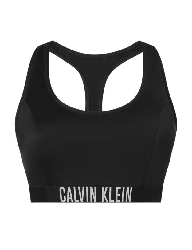 Calvin Klein Intense Power Bralette Bikini Top Plus Size PVH Black