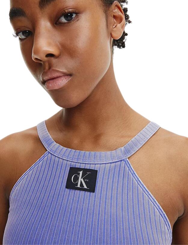 Calvin Klein CK Authentic One Piece Swimsuit Wild Bluebell