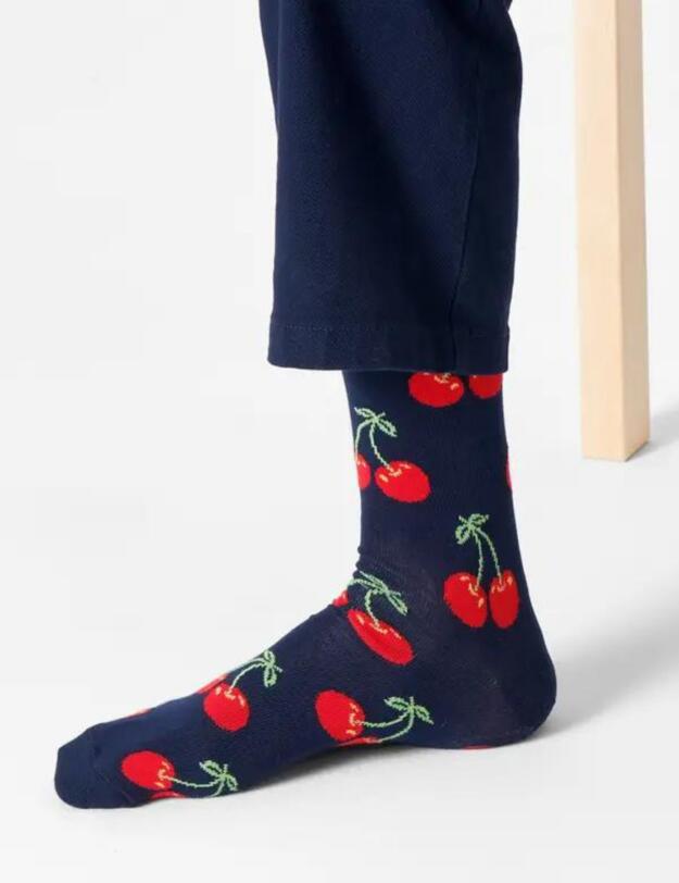  Happy Socks Cherry Socks Blue