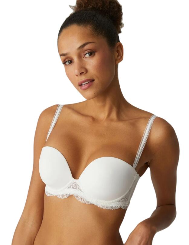 Simone Perele Karma Strapless Plunge Bra Natural