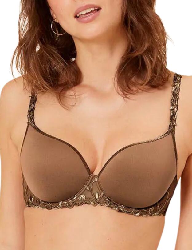 Simone Perele Andora Spacer Plunge Bra Amaretto
