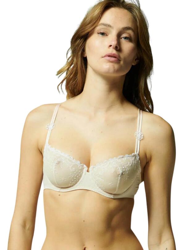 Simone Perele Delice Half Cup Bra Blush