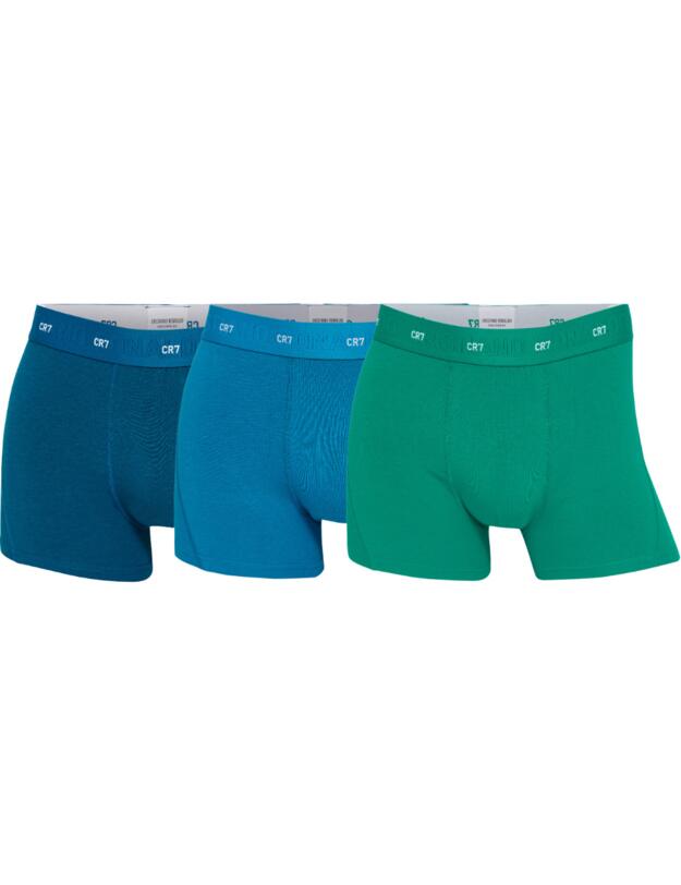  CR7 3-Pack Mens Bamboo Trunk Nightshadow Blue