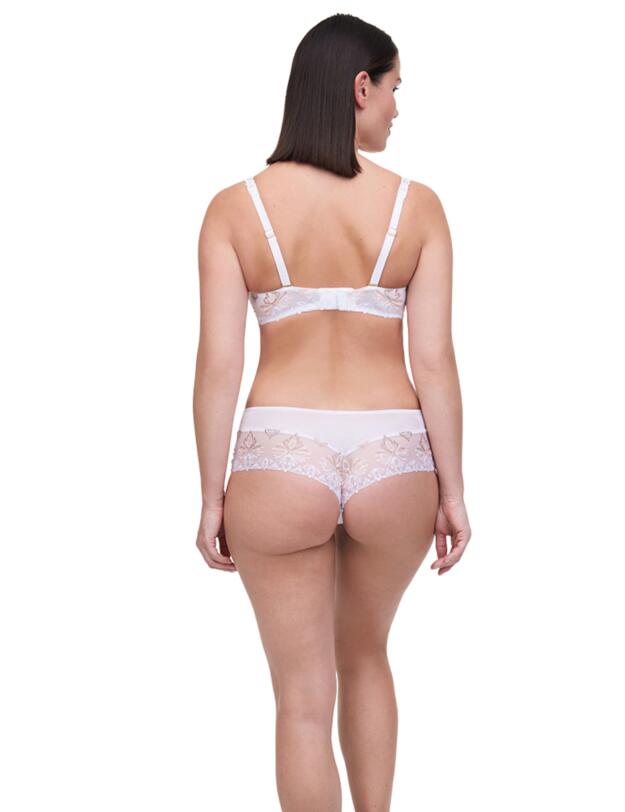 Chantelle Champs Elysées Shorty Brief White/Brown
