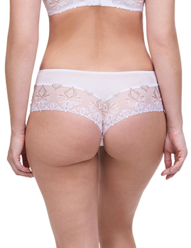 Chantelle Champs Elysées Shorty Brief White/Brown