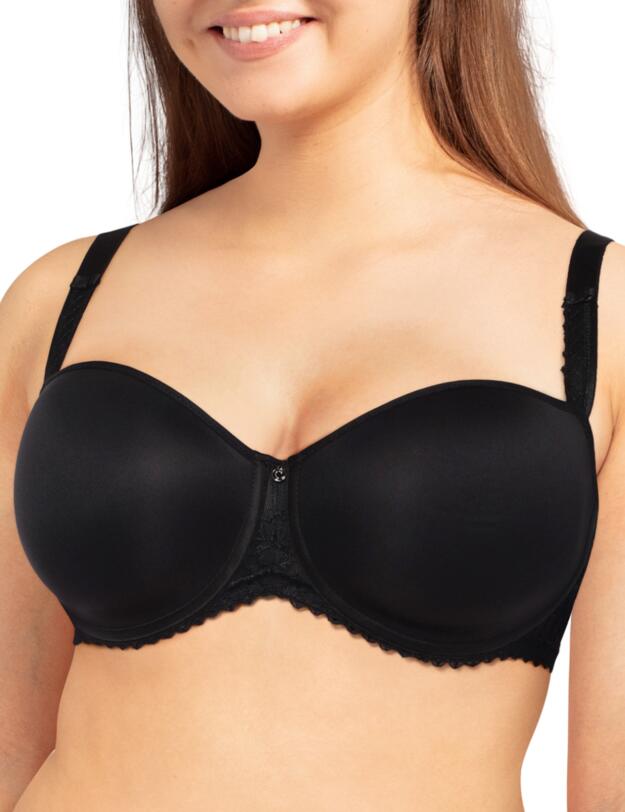 Chantelle Every Curve Memory Foam Demi Bra Black