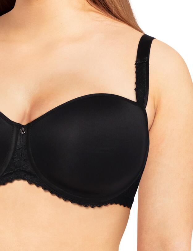 Chantelle Every Curve Memory Foam Demi Bra Black