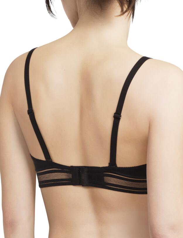 Passionata by Chantelle Rhythm Bandeau T-Shirt Bra Black
