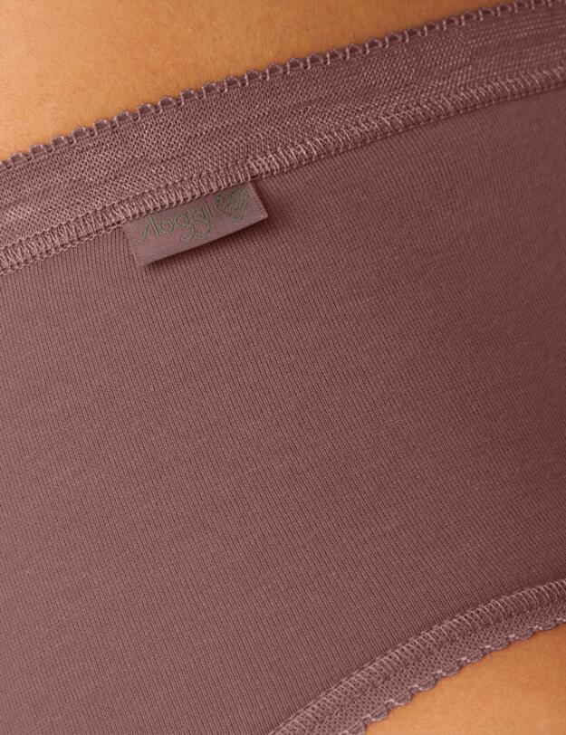  Sloggi Basic+ Midi Briefs 3 Pack Brown/Light Combination