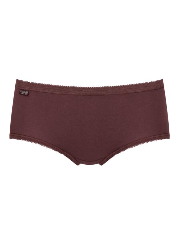 Sloggi Basic+ Midi Briefs 4 Pack Brown/Light Combination