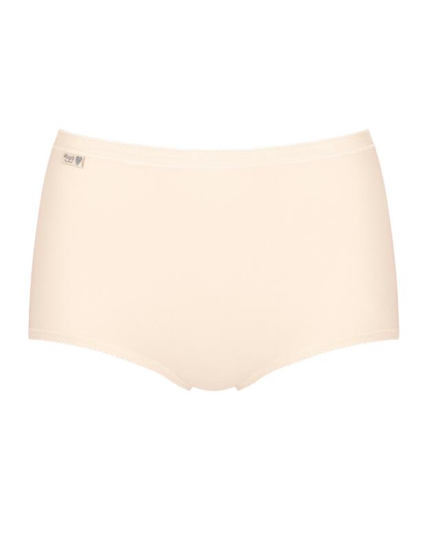 Sloggi Basic+ Maxi Briefs 4 Pack Brown/Light Combination