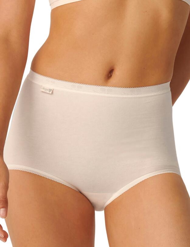Sloggi Basic+ Maxi Briefs 4 Pack Brown/Light Combination