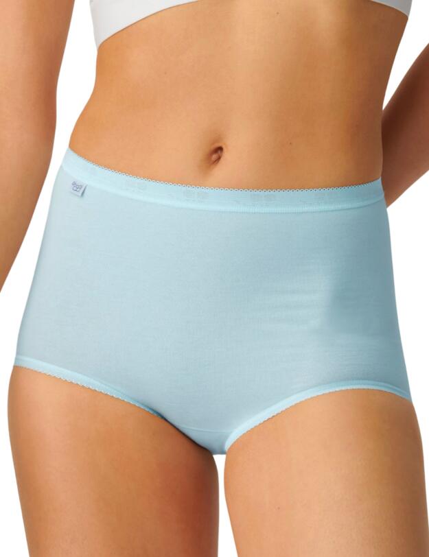 Sloggi Basic+ Maxi Briefs 4 Pack Turquoise/Dark Combination