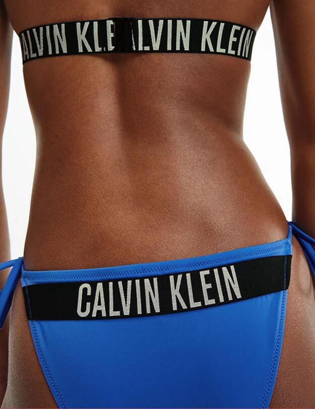 Calvin Klein Intense Power Side Tie Bikini Brief Wild Bluebell 