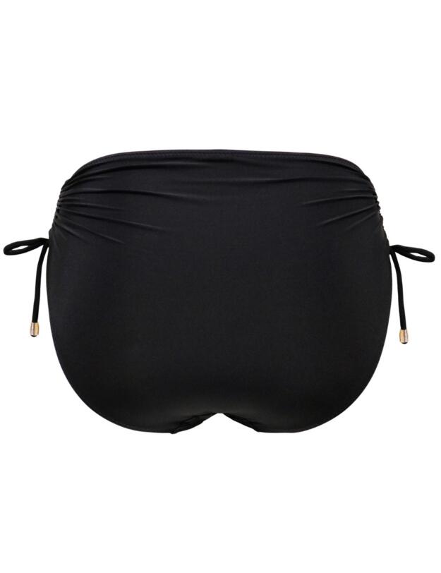 Pour Moi Santa Cruz High Leg Adjustable Side Brief Black 