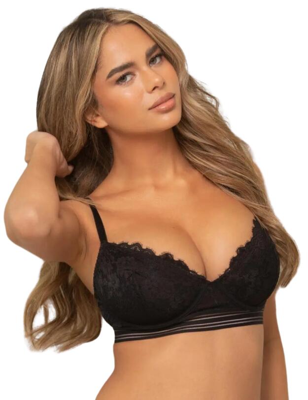 Pour Moi Revolution Underwired Bra Black