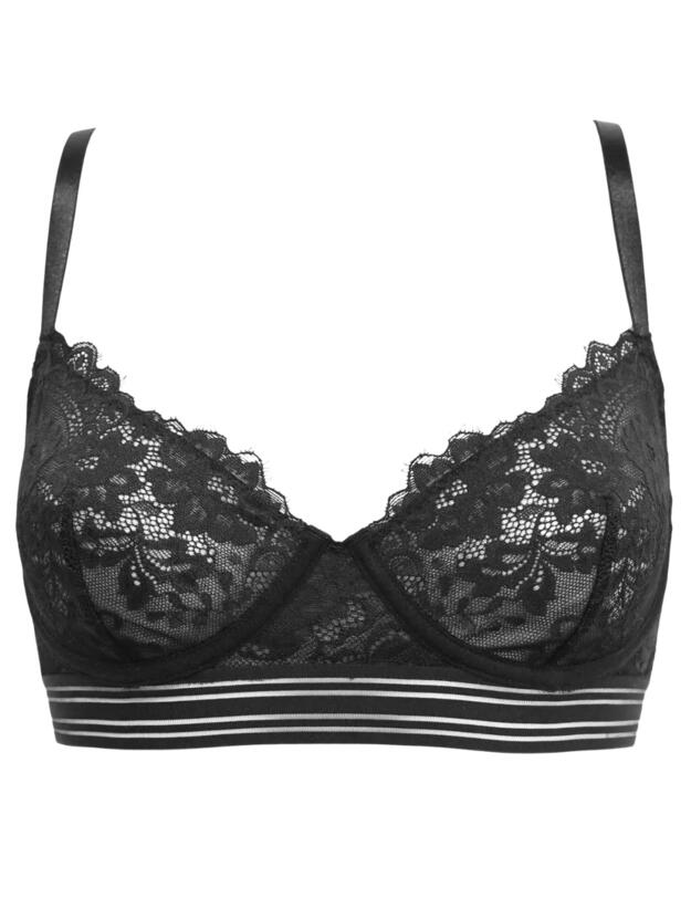 Pour Moi Revolution Underwired Bra Black