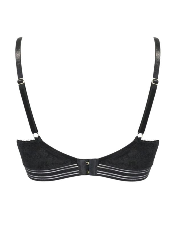 Pour Moi Revolution Underwired Bra Black