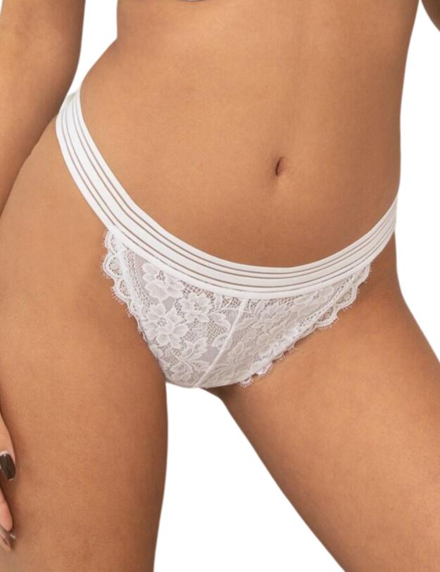  Pour Moi Revolution Thong White 