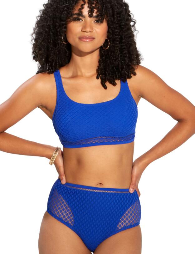Pour Moi Sahara High Waisted Control Brief Ultramarine 