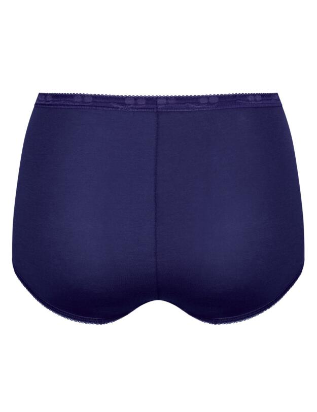 Sloggi Basic Maxi Briefs 3 Pack Blue/Pink/Navy