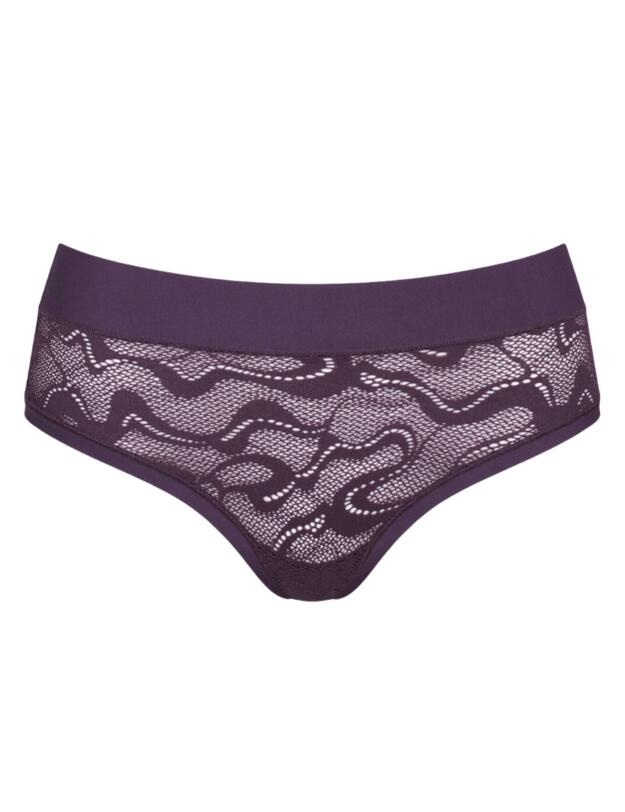 Sloggi Go Allround Lace Midi Brief Plum 