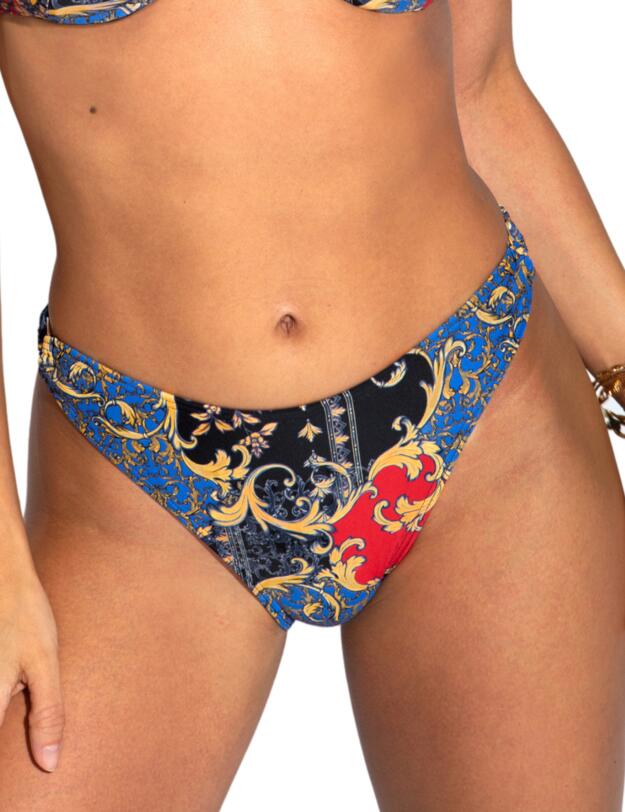 Pour Moi Riviera High Leg Bikini Brief Multi