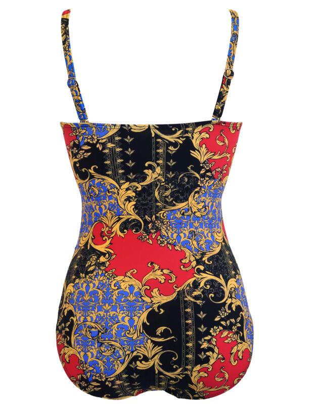 Pour Moi Riviera Strapless Control Swimsuit Multi