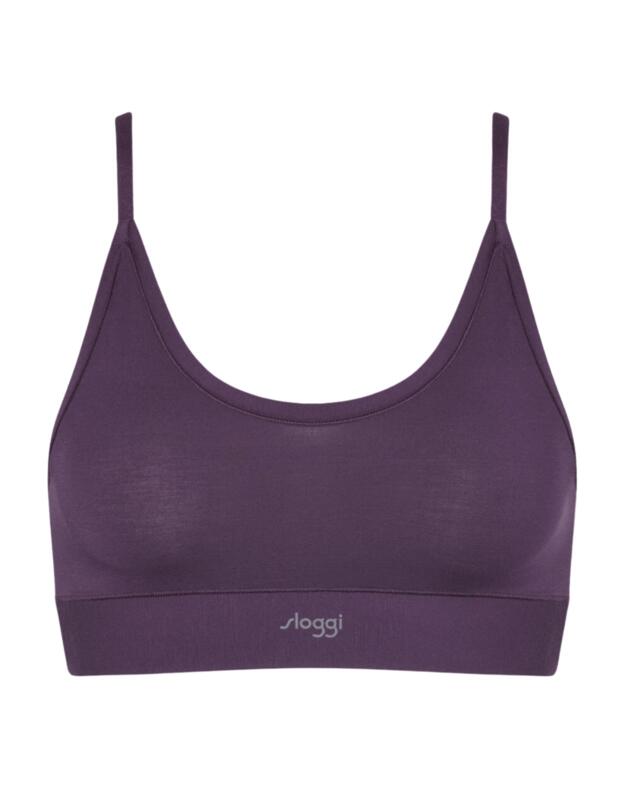 Sloggi Go Allround Lace Bralette Plum 