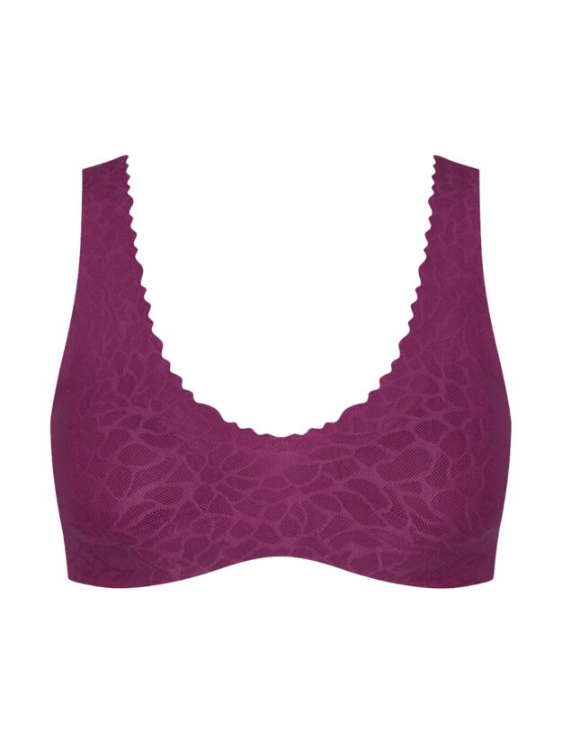 Sloggi Zero Feel Lace 2.0 Bralette Wine 