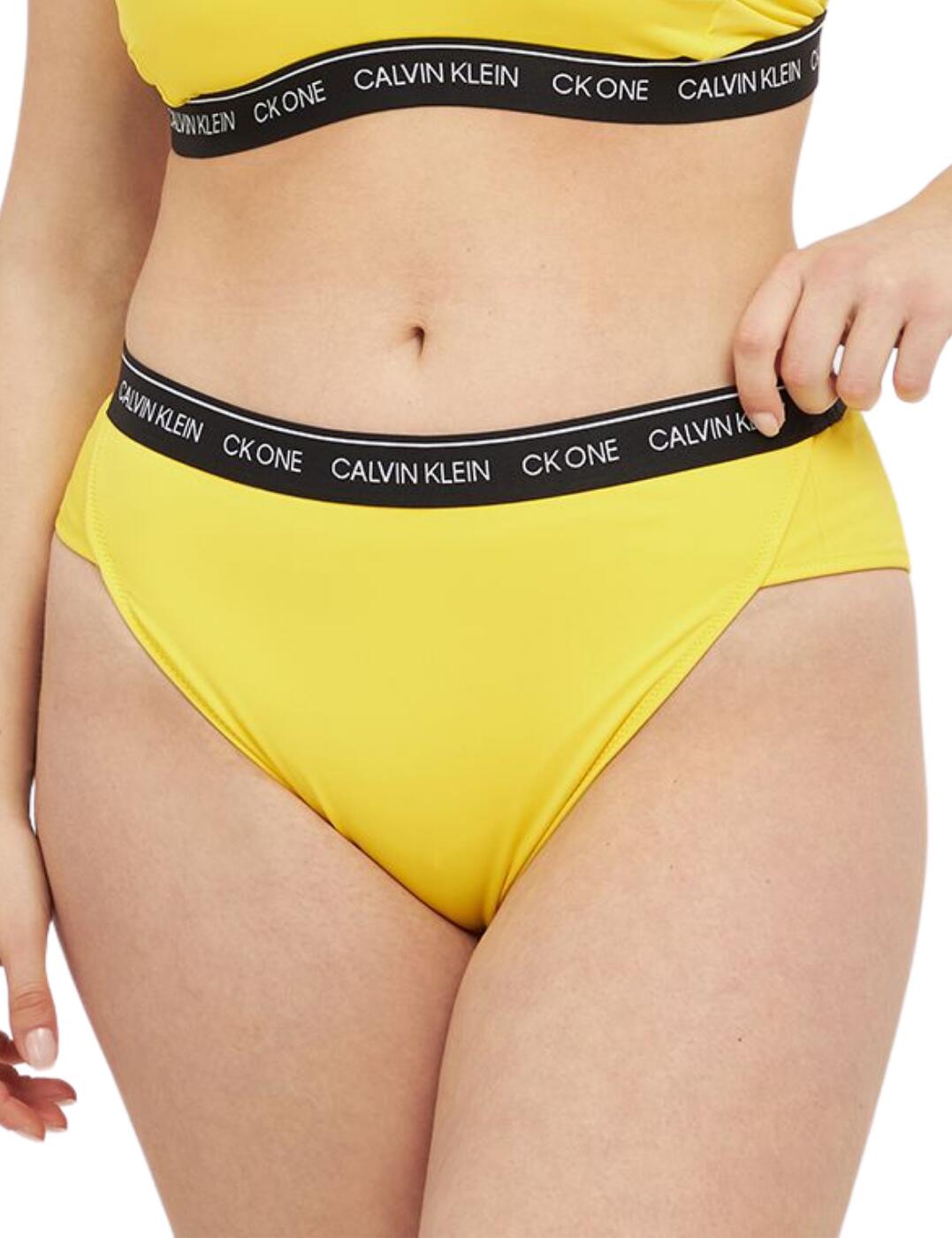 Calvin Klein CK One Plus Bikini Brief Bold Yellow